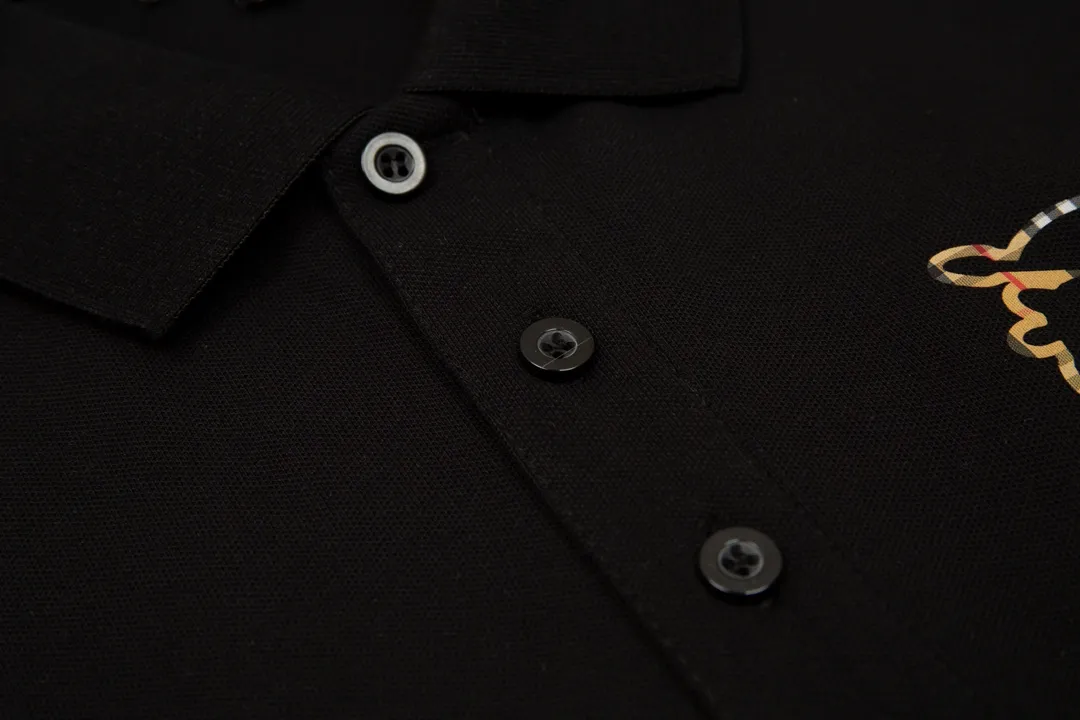 Burberry/ New Arrival Polo ！ ， polo ，Classic ， Versatile ， ， ！， ， Breathable， ， ， ， ， Premium ！M-3XL :Black